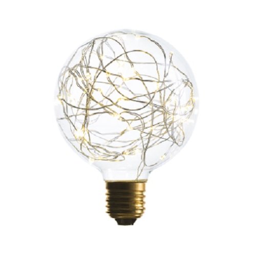 Лампа светодиодная Ретро Sun Lumen G95 Е27 2200K 2Вт картинка 